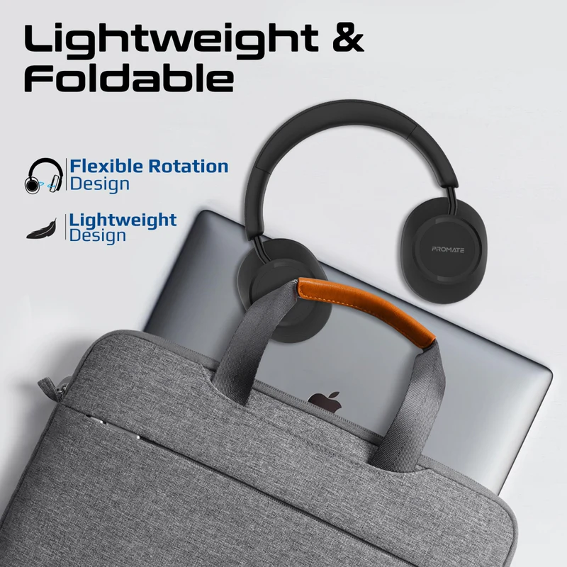 Promate Takt High Fidelity Over-Ear Stereo Wireless Headphones Promate Takt High Fidelity Over-Ear Stereo Wireless Headphones
